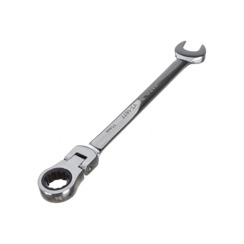 Ключ комбинированный с трещоткой и шарниром 11мм YATO YT-1677