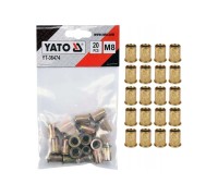Заклепка резьбовая сталь М8, 20шт YATO YT-36474