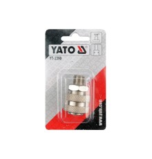 Быстроразъемное соединение с наружной резьбой 1/4" YATO YT-2390