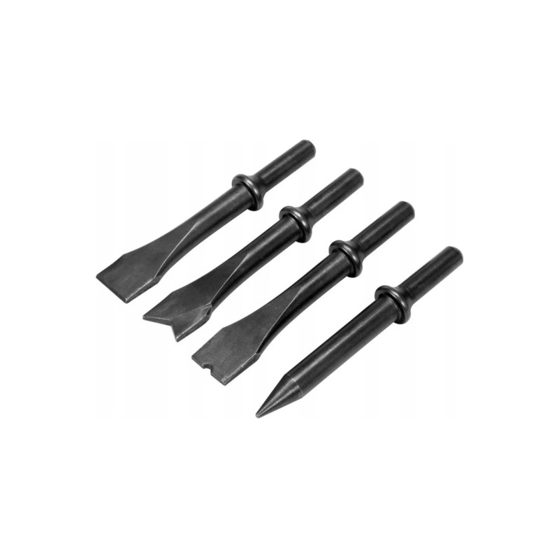 Набор зубил для пневмомолотка 4пр YATO YT-09901