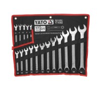 Набор ключей комбинированных 8-32мм 17шт "САТИН" YATO YT-0363