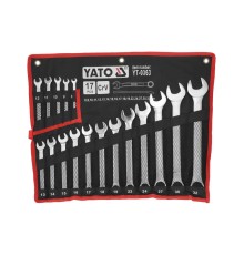 Набор ключей комбинированных 8-32мм 17шт "САТИН" YATO YT-0363