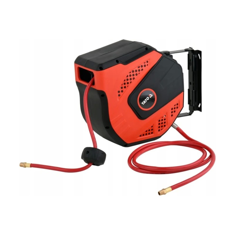 Шланг пневматический 8ммх20м на катушке YATO YT-24244