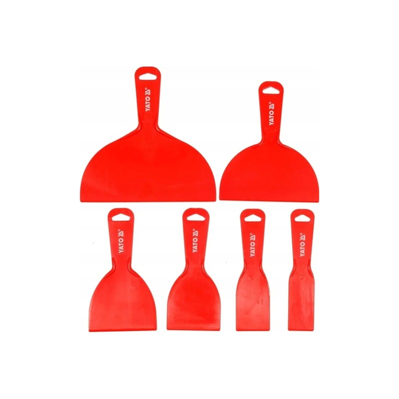 Шпатели пластиковые 6шт YATO YT-52740