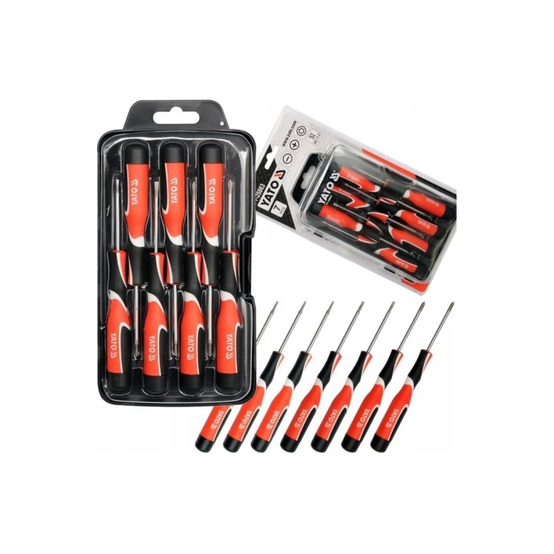 Набор отверток для точных работ 7пр YATO YT-25863