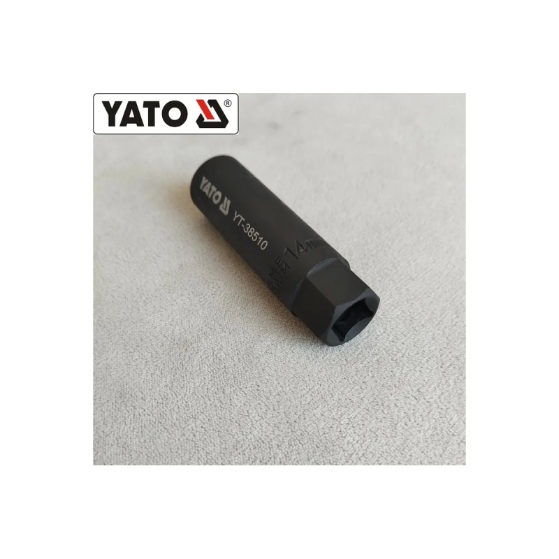 Головка свечная 14мм 3/8" YATO YT-38510