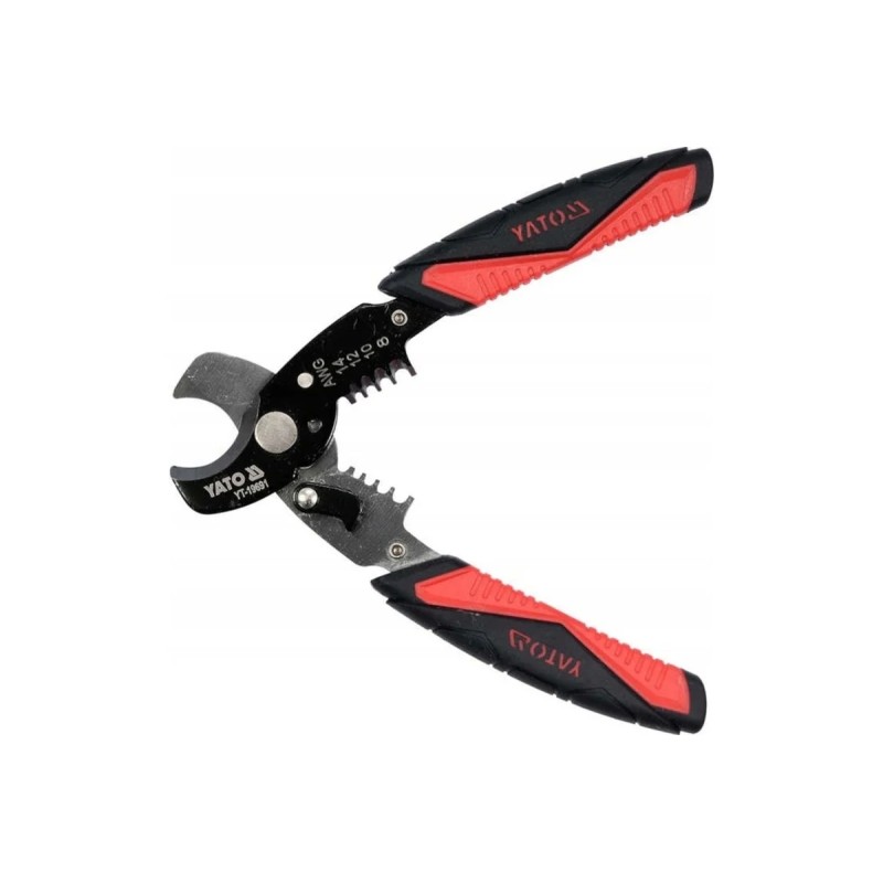 Ножницы для резки проводов и зачистки изоляции  YATO YT-19691