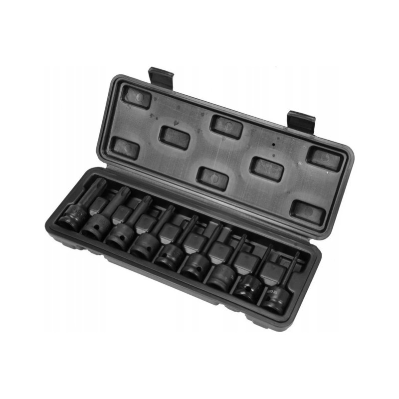 Набор ударных головок Torx 1/2" YATO YT-10654