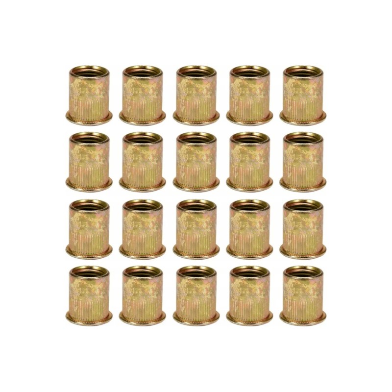 Заклепка резьбовая сталь М6, 20шт YATO YT-36473