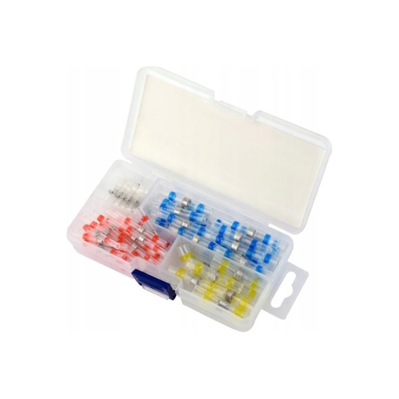 Термоусаживаемые гильзы с оловом 100 шт YATO YT-81450