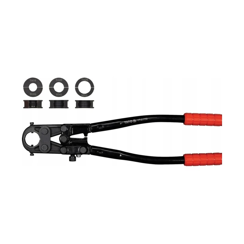 Пресс для металлопластиковых труб PEX-AL.-PEX TH16-26 YATO YT-21750