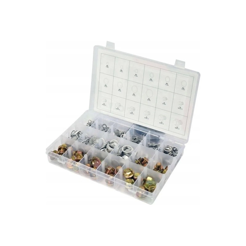 Набор алюминиевых шайб и маслосливных пробок YATO YT-06862