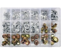 Набор алюминиевых шайб и маслосливных пробок YATO YT-06862