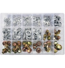 Набор алюминиевых шайб и маслосливных пробок YATO YT-06862