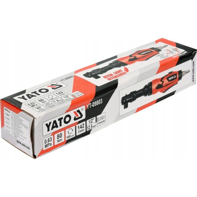 Пневмотрещетка 1/4"  YATO YT-09795