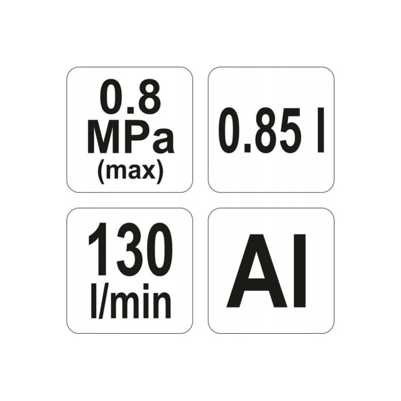Пистолет для нефтивания, объём 0,85 л  YATO YT-2374