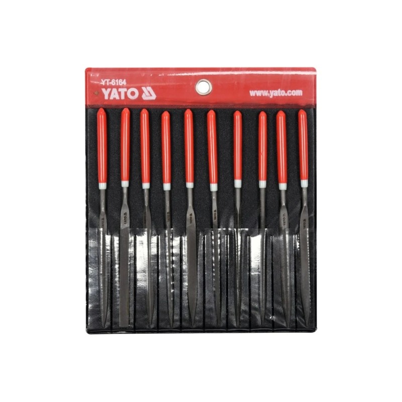 Набор надфилей 160х75мм 10пр YATO YT-6164