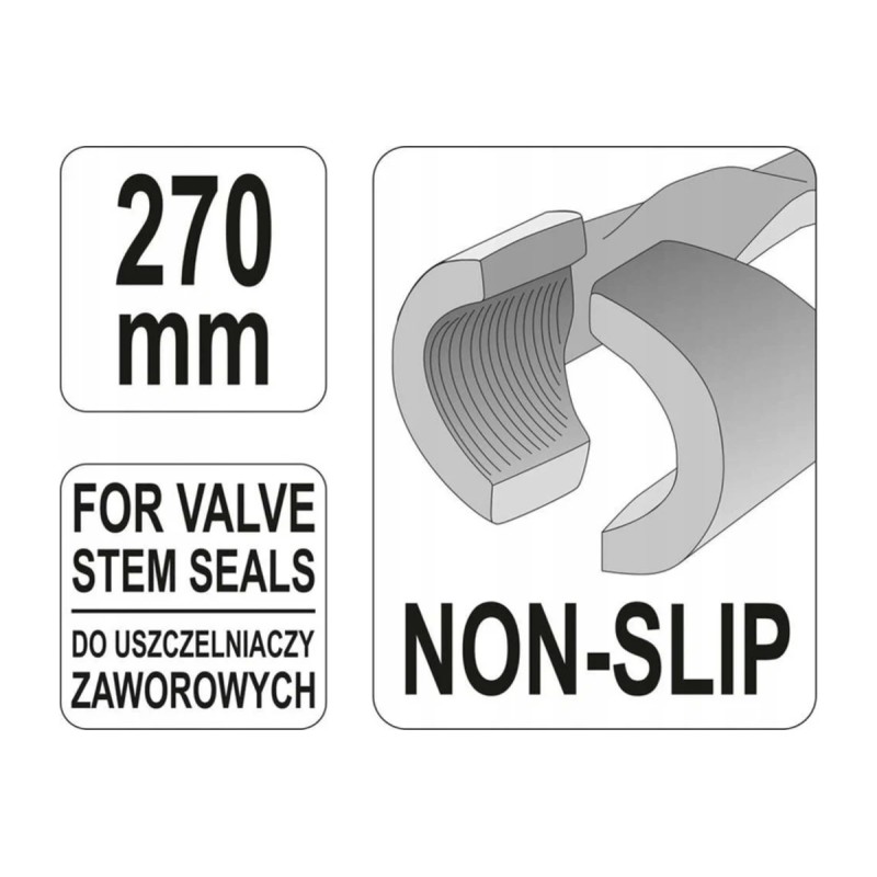 Щипцы для замены маслосъемных колпачков YATO YT-0648