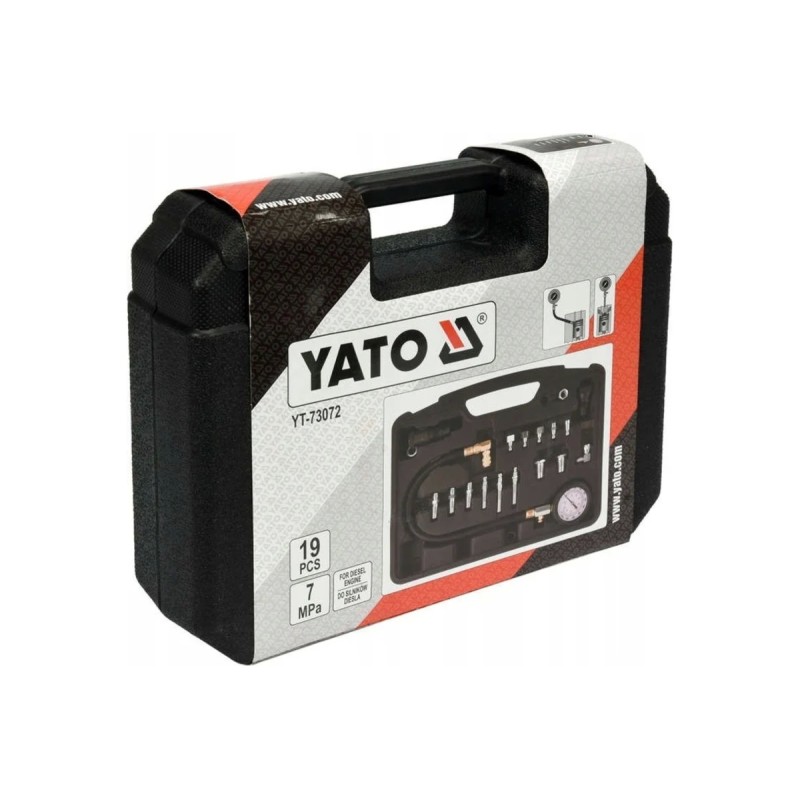 Тестер компрессии дизельного двигателя  YATO YT-73072