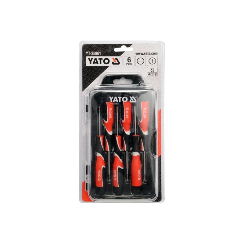 Набор отверток для точных работ 6пр YATO YT-25861