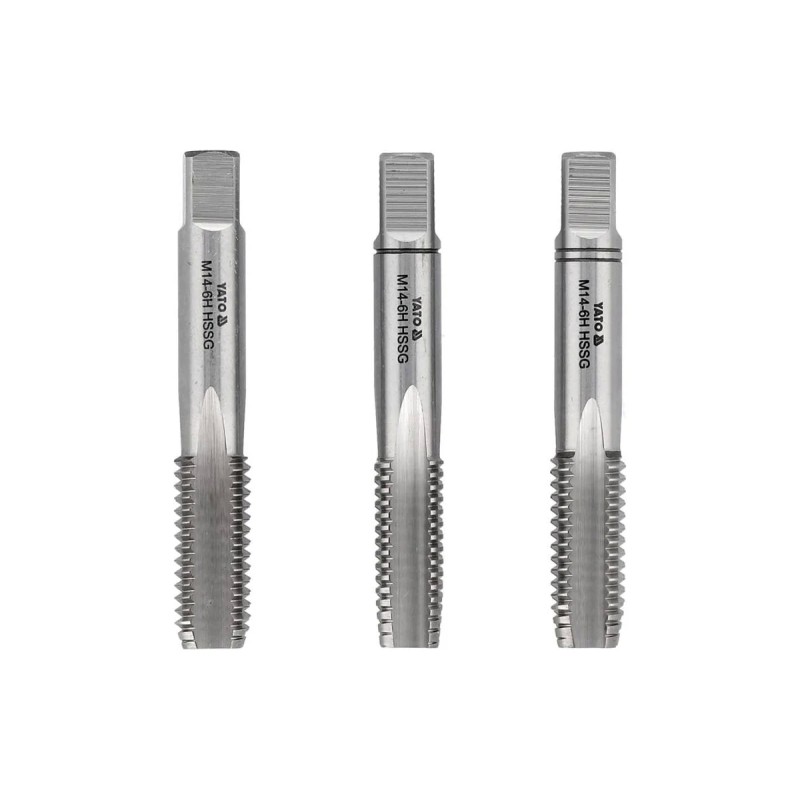 Метчик М14х2,0 -  3шт.HSS М2 YATO YT-2940
