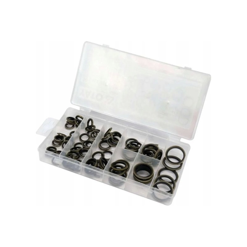 Набор металлорезиновых шайб 90 шт. YATO YT-068581