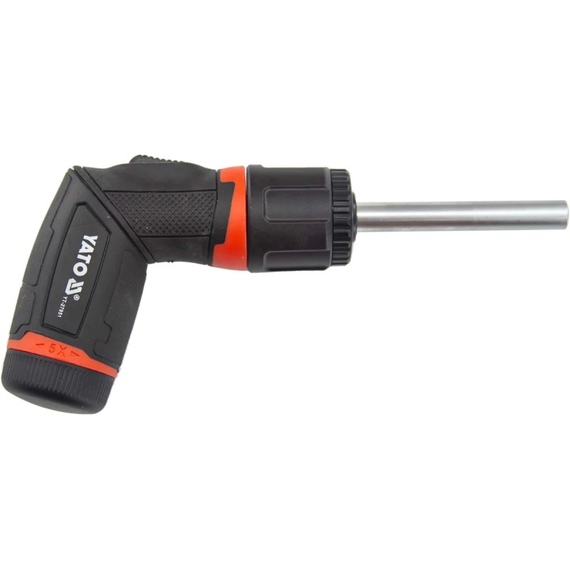 Трещоточная отвёртка с набором насадок, 13 предметов YATO YT-27951