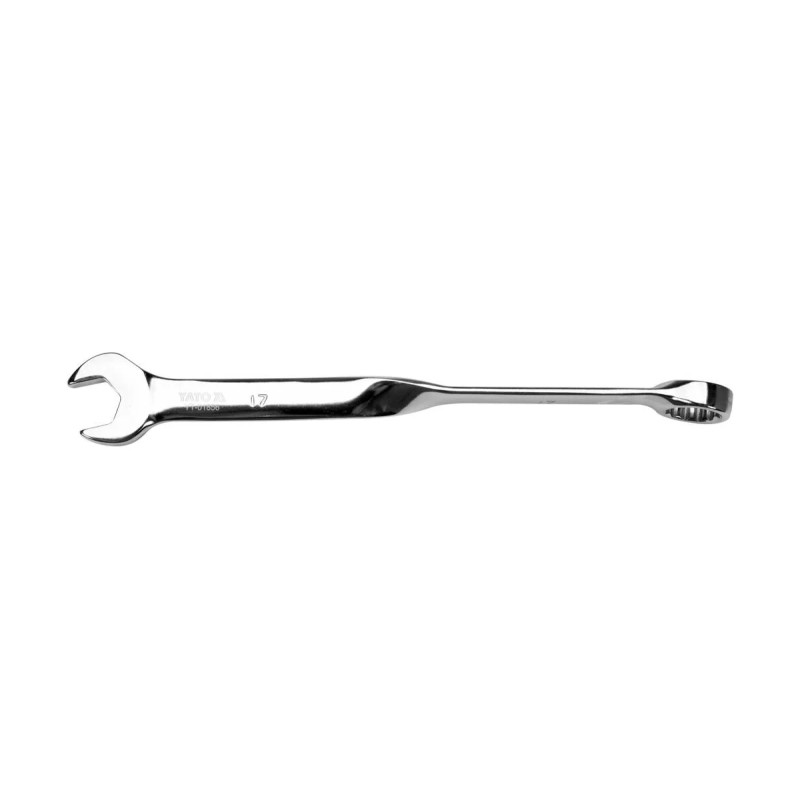 Изогнутый закрученный гаечный ключ 17мм YATO YT-01856