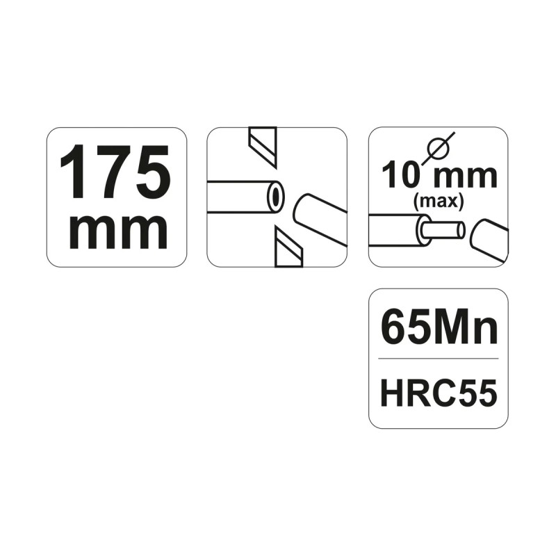 Клещи для снятия изоляции 175мм YATO YT-2268