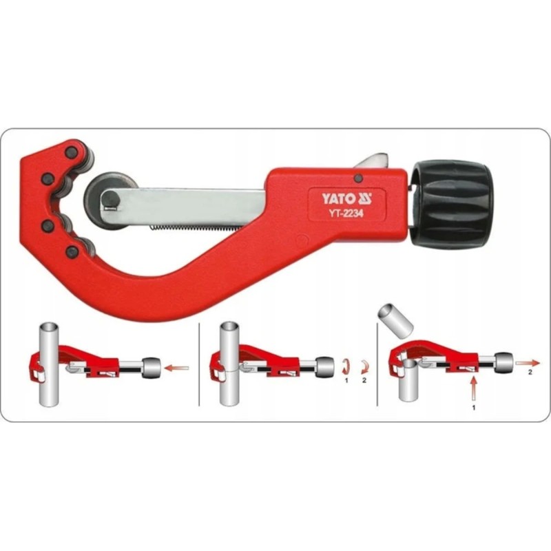 Труборез для медных труб 14-63 мм. YATO YT-2234