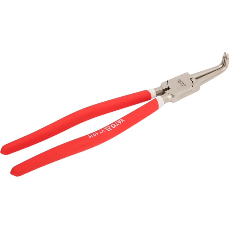 Съёмник стопорных колец загнутый (сжим) 325мм YATO YT-1995