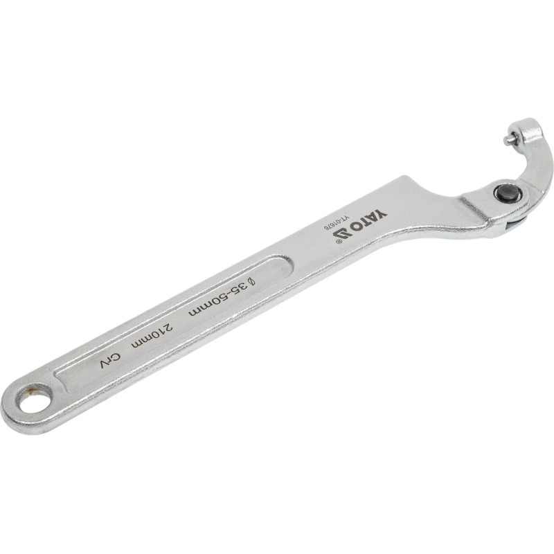 Ключ шарнирный для круглых шлицевых гаек 35-50мм YATO YT-01676