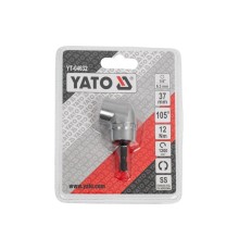 Адаптер угловый для бит 37мм, 1/4" YATO YT-04632