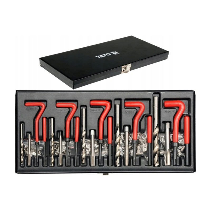 Набор для восстановления резьбы М5-М12 YATO YT-1763