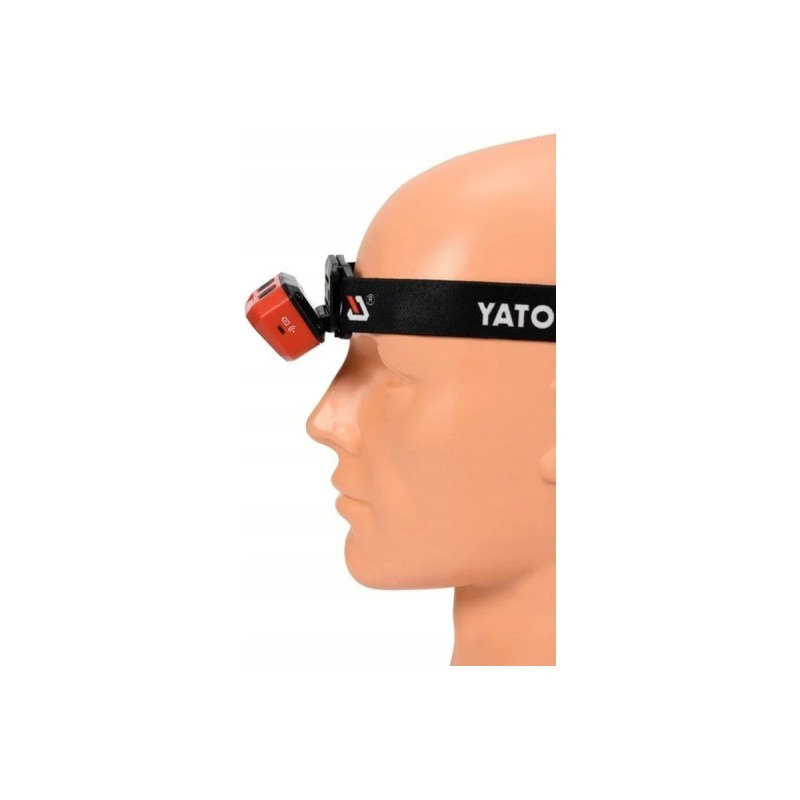 Налобный фонарь 480лм, аккум. датчик движения YATO YT-08592