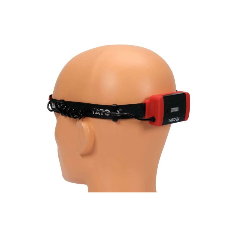 Налобный фонарь CREE XTE 500лм аккумулятор YATO YT-08596