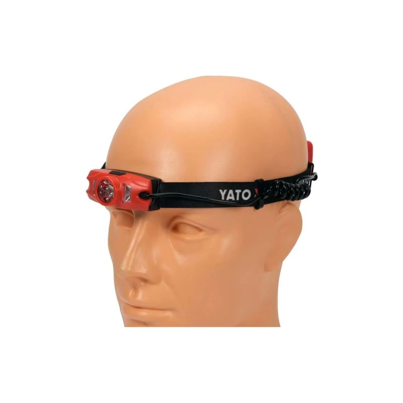 Налобный фонарь CREE XTE 500лм аккумулятор YATO YT-08596