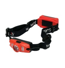 Налобный фонарь CREE XTE 500лм аккумулятор YATO YT-08596