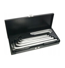 Набор шетигранников 3,0-17мм CrV-длинные 10шт.  YATO YT-0519