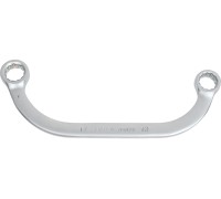 Ключ накидной "стартерный" 16х17мм YATO YT-0173