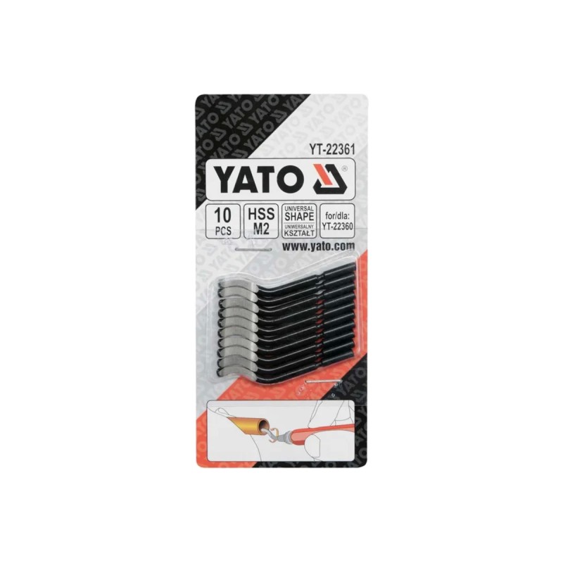 Лезвия для карандаша-фаскоснимателя 10шт YATO YT-22361