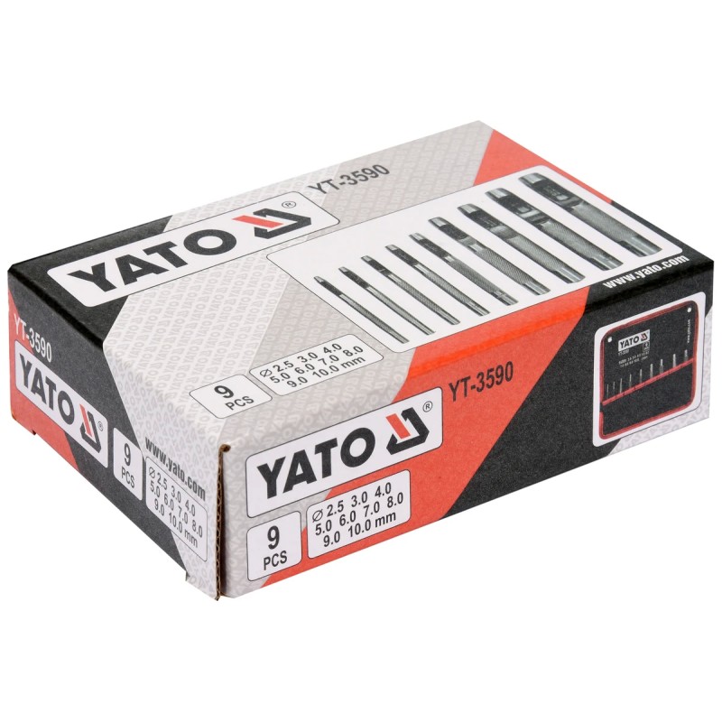 Набор пробойников 9пр YATO YT-3590