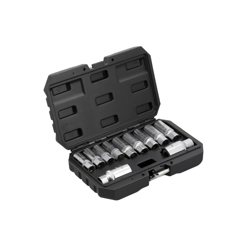 Набор шпильковертов-головок для снятия штифтов 3/8" и 1/2" 11 шт YATO YT-06201