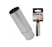 Головка свечная 3/8" 16мм 12PT YATO YT-38511