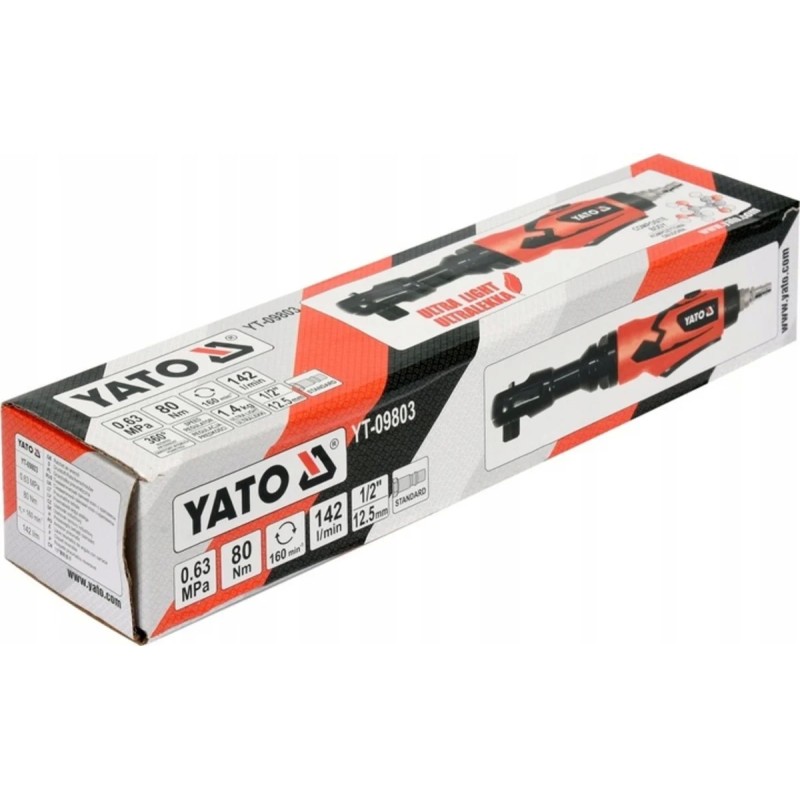Пневмотрещетка 1/2"  YATO YT-09803