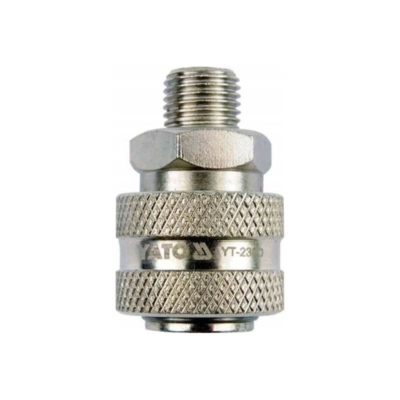 Быстроразъемное соединение с наружной резьбой 1/2" YATO YT-2392