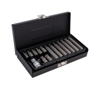 Набор специальных бит "ТОRХ" с переходником 15предм. YATO YT-0411