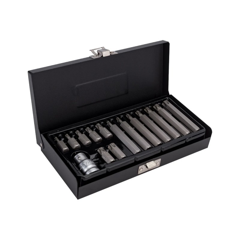 Набор специальных бит "ТОRХ" с переходником 15предм. YATO YT-0411