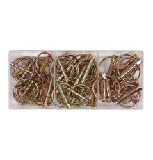 Набор шплинтов с кольцом 50 пр YATO YT-06787