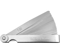 Щупы измерительные 100мм 17шт. 0,02-1мм YATO YT-7220